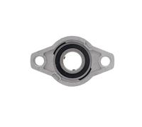 Flange Mounted Pillow Bearings Block， Pillow Bearing Block Zinc Alloy Linear Shaft Support 8-30mm Bore Vertical Horizontal(Horizontal 8mm)