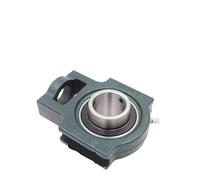 Flange Mounted Pillow Bearings Block， Pillow Block Insert Bearings UCT201-207 Inner Diameter 12-35mm Paper Pack Of 7(UCT203 Inner 17mm)