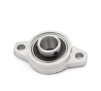 Flange Mounted Pillow Bearings Block， Zinc Alloy Horizontal Pillow Block Flange Bearing For Linear Shaft Support 8-35mm(17mm horizontal type)