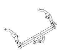 Flange Neck Tow Bar For Ford Ranger W/Step Bumper (2012-2022) F-281