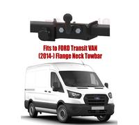 Flange Neck Tow Bar For FORD Transit VAN (2014-) & 13 Pin Bypass Relay Kit F304