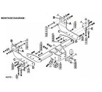 STEINHOF F-304 Trailer Hitch
