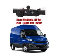 Flange Neck Tow Bar For IVECO Daily 35S Van 2014- & 13 Pin Bypass Relay Kit I017