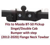 Flange Neck Tow Bar For Ford Ranger W/Step Bumper (2012-2022) F-281