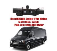 Flange Neck Tow Bar For MERCEDES Sprinter II 3,5T 2006-2018 & NO ELECTRICS V033