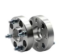 Flange Plate For 4 Hole For Vw Car For Polo For Jetta For Gol UP For Santana M12XP1.5 2Pieces 20/25/30/35mm PCD 4x100 CB 57.1mm Wheel Spacer Adapter Hubcentric Wheel Spacer(2PCS 40mm Silver)