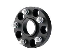 Flange Plate For A4 B8 |10pcs 14x1.5 Ball Type Bolts 2pcs 15mm/20mm 5x112 66.45 Wheel Spacers Hubcentric Wheel Spacer(20mm black-thin)