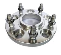 Flange Plate For Jeep For Dodge JK 2PCS A Lot 5x127|5x5"|71.6mm/2.82inch|1/2-20|25|30mm|1|1.18" High-Performance Aluminum Wheel Spacers Hubcentric Wheel Spacer(Silver or Black 25mm)