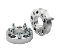 Flange Plate For Jeep For Liberty 2002 2Pieces 25/30/35/40/50mm PCD 5x114.3 CB 71.6mm M1/2 Wheel Spacer Suit Hubcentric Wheel Spacer(2PCS 40mm Silver)