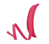 Flanged 10mm wide piping cord 2 mm 100% Cotton bias binding cut - Per Metre - hot pink