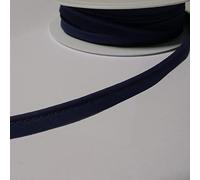 flanged 2mm Insert Piping Cord Poly Cotton Fabric Covered bias Cut - Sold by the Metre - Many Colours (Navy)
