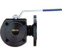 Flanged Ball Valve 3-Way L-port DN32 PN16 Steel Reduced Bore