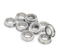Flanged Bearings SMF85ZZ Flange Bearing 10PCS SMF85 Z ZZ Double Shielded Stainless Steel Deep Groove Ball SMF85Z MF85 DDLF-850 5x8x2.5 mm Industrial Products
