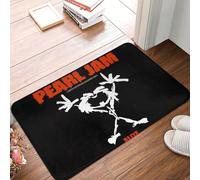 Flannel absorbent door mat Alive Pearls Jam Non-slip Floor Mat Durable Carpet Rug