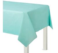 Flannel Backed Table Cover - 54" x 108" | Robin's-Egg Blue | 1 Pc.