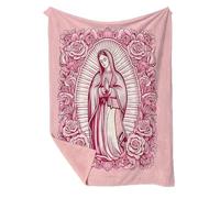 Flannel Blanket | Warm Religious Bedding,Religious Blanket | for Bedroom Living Room Couch Sofa Dormitory Camping Holiday Winter Women Kids Adults