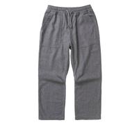 Flannel Chef Pants Charcoal, Large