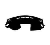 Flannel Dash Mat For Mitsubishi For Eclipse Cross 2018 2019 2020 2021 Dash Mat Carpet Cape Sun Shade Pad Cushion Car Inner Dashboard Cover Protector Dashboard Decorative(Black LHD No HUD)