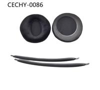 (Flannel earpads + headband) Qualified Ear Pads Soft Cushion Sleeves Headbeam forsony for PS3 7.1 Elite Editi