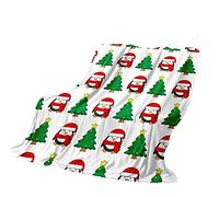 Flannel Fleece Throw Blanket, Versatile Soft Warm Blanket, Fluffy blankets Throw, Warm and Lightweight, Pattern for All Season, Flannel Blankets Travel, Large Bed Sofa Car