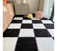 Flannel Foam Floor mats are Packed with 10 Pieces, which can be Cut and Spliced with Bedside Carpets. The Bedroom is Full of Tatami mats. Multi-Color Mixing and Matching Will not Lose Hair