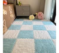 Flannel Foam Floor mats are Packed with 10 Pieces, which can be Cut and Spliced with Bedside Carpets. The Bedroom is Full of Tatami mats. Multi-Color Mixing and Matching Will not Lose Hair