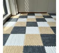 Flannel Foam Floor mats are Packed with 10 Pieces, which can be Cut and Spliced with Bedside Carpets. The Bedroom is Full of Tatami mats. Multi-Color Mixing and Matching Will not Lose Hair