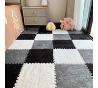 Flannel Foam Floor mats are Packed with 10 Pieces, which can be Cut and Spliced with Bedside Carpets. The Bedroom is Full of Tatami mats. Multi-Color Mixing and Matching Will not Lose Hair