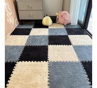 Flannel Foam Floor mats are Packed with 10 Pieces, which can be Cut and Spliced with Bedside Carpets. The Bedroom is Full of Tatami mats. Multi-Color Mixing and Matching Will not Lose Hair