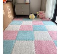 Flannel Foam Floor mats are Packed with 10 Pieces, which can be Cut and Spliced with Bedside Carpets. The Bedroom is Full of Tatami mats. Multi-Color Mixing and Matching Will not Lose Hair