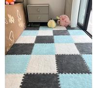 Flannel Foam Floor mats are Packed with 10 Pieces, which can be Cut and Spliced with Bedside Carpets. The Bedroom is Full of Tatami mats. Multi-Color Mixing and Matching Will not Lose Hair
