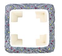 Flannel Hook Frame Cover, 9.8 x 9.8in Flannel Punch Needle Frame Cover