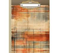 FLANNEL PLAID FABRIC * CORNELL NOTES COLLEGE COURSE NOTEBOOK+BONUS: Address/Cell Phone Contact-Greek Fraternity Men Gentleman Dream Journal Diary ... Homeschool High School Ivy League University