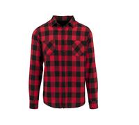 Flannel shirt Build Your Brand Rouge M