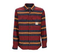 Flannel Shirt Jacket with Stripes - male - Carhartt Wip - Casual Shirts - Multicolor - M - Shirts M