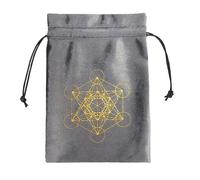 Flannel Tarot Storage Bag Board Game Card Drawstrings Oracles Runes Travel Gift Jewelry Pouches Oracles Bag Flannel