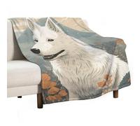 Flannel Throw Blanket - Super Soft Lightweight Throw Blanket Fuzzy Comfy Pen Next to Dog Flannel Blankets Warm Plush Throw Blankets for Couch Sofa Bed 40"x50"