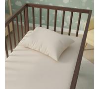 Flannelette Cot Bed Pillowcase Cover Soft Brushed Warmth And Comfort Cream