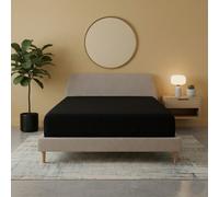 Flannelette Fitted Sheet Soft Brushed Cotton Bedding Warmth Comfort Black