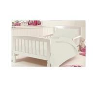 Flannelette Pillow Case for Cot Bed Thermal Toddler Baby Bed 100% Egyptian Cotton Pillowcase 60 x 40 Cm Approximately, Cream