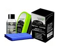 Flanora Glass Cleaner, 2025 Upgrade Car Windshield Cleaner, Reusable Automotive Windshield Oil Film Remover, Universal Glass Wipe Board, for Car Windows Say Good Bye to Foggy, Dirty Glass (1pcs)