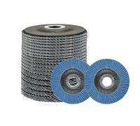 Flap Discs 115mm 20 Pack Sanding Grinding Discs 40/60/80/120 Grit Zirconia Angle Grinder Discs for Sanding Grinding Metal Wood