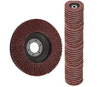 Flap Discs 40 PCS 4.5 Inch - 40 60 80 120 Grit Grinding Discs 4 1/2 Assorted Sanding Grinding Wheels,Aluminum Oxide Abrasives,Grinder disc