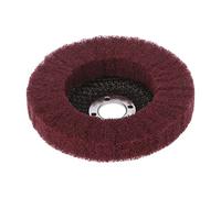 Flap Discs Nylonhinery Metallurgy Fiber Grinding Wheel Polishing Buffing Disc Pad Abrasive Brush Rotary Tool(Red)