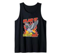 Flap It Like It’s Hot Funny Pigeon Lover Urban Bird Tank Top