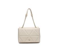 Flap Metal Chain Handle Shoulder Bag JFY Off White One Size