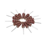 Flap wheel 12mm Conical Deburring Flap Grinding Head 3mm Shank 80# Polishing Wheel 10pcs 20pcs 30pcs 50pcs 100pcs(20pcs)