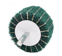 Flap Wheel Sanding Disc 50mm P120 Grit Nylon Web 6mm Shank for Angle Grinder Rotary Tool Accessories(P120 - Green 40mm×25mm)