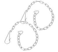 Flapper Handle Replacement Chain Toilet 2pcs Steel Stainless Chains