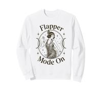 Flapper Mode On Dancing Woman 1920s Sweatshirt